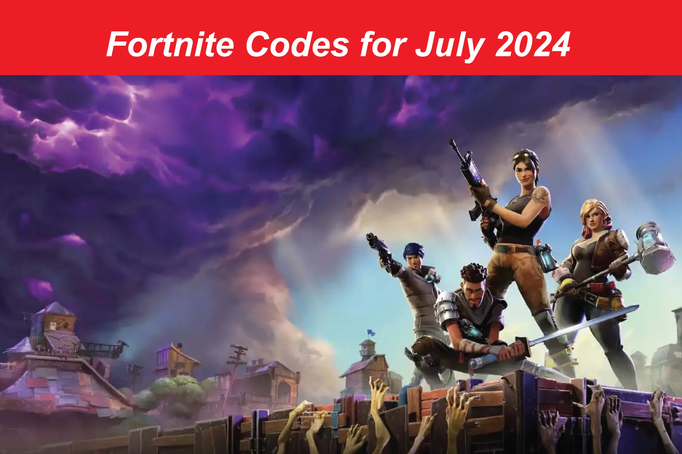 Fortnite Codes for July 2024