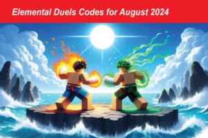 Elemental Duels Codes for August 2024