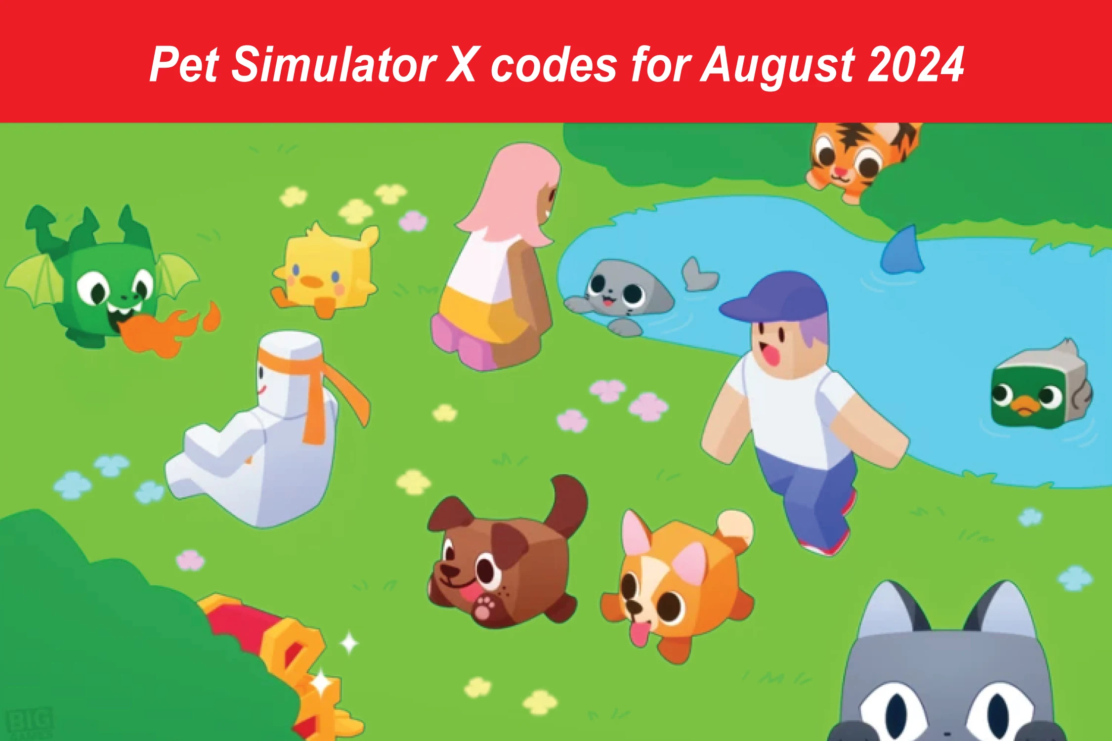 Pet Simulator X codes for August 2024